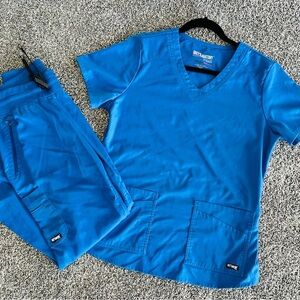 Blue Scrub‎ Set Grey’s Anatomy